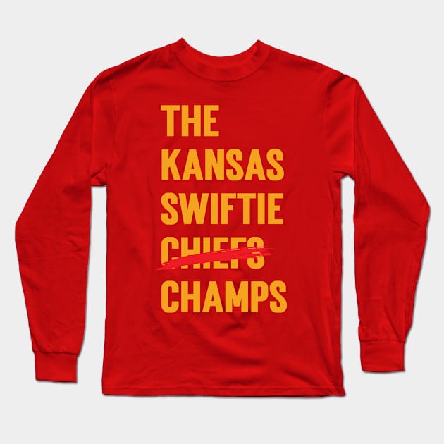 The Kansas Swiftie Champs Long Sleeve T-Shirt by Emma